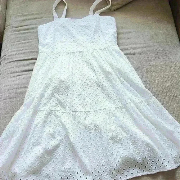 Vince Camuto Eyelet Sundress - Picture 6 of 9